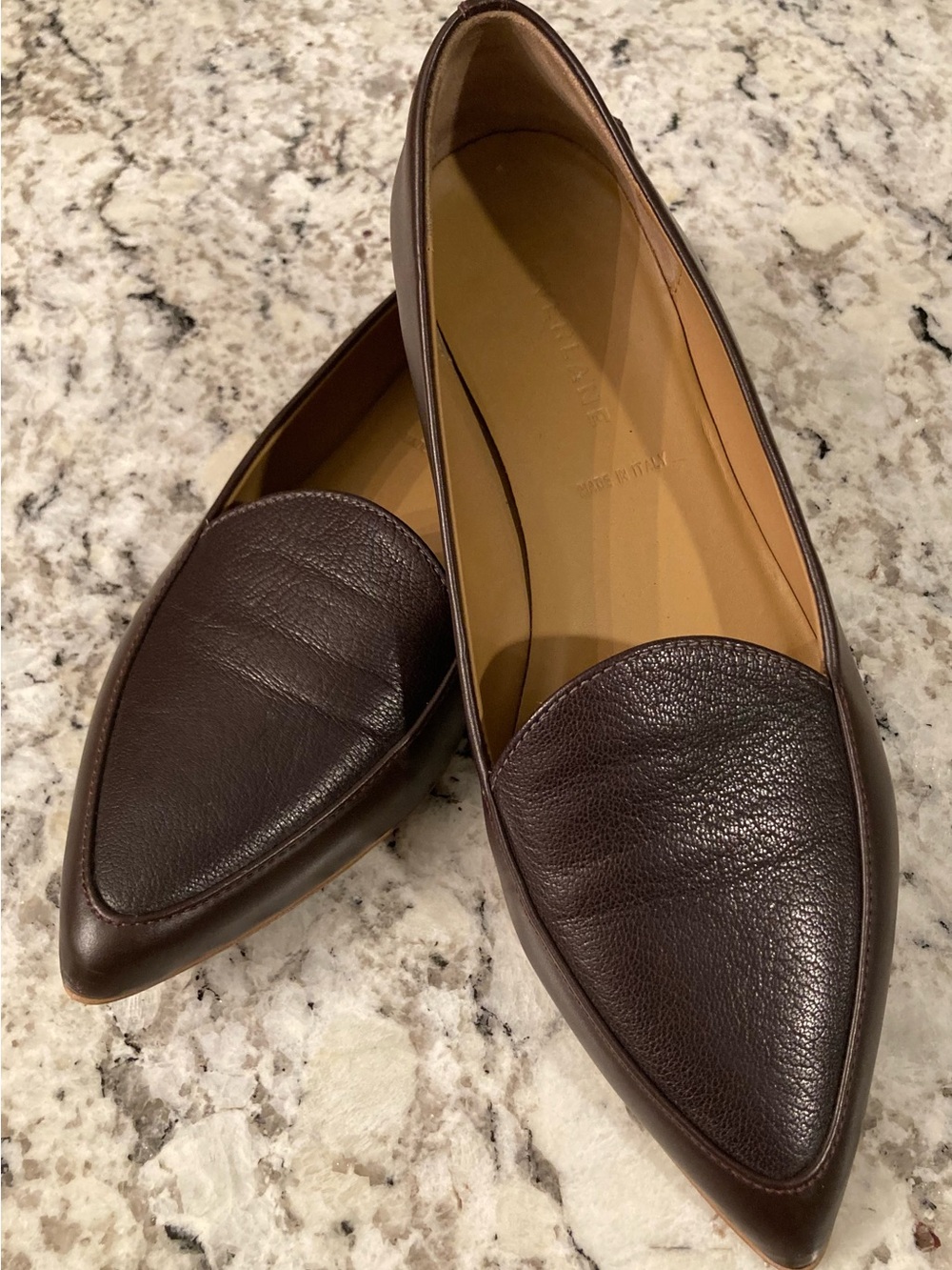 Everlane Women’s Modern Leather Point Loafer